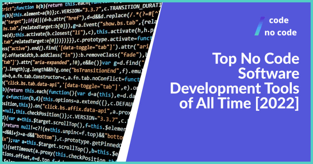 Top No Code Software Development Tools