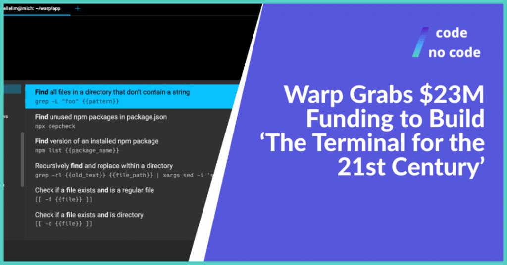 Warp Grabs Funding to Build The Terminal for the 21st Century