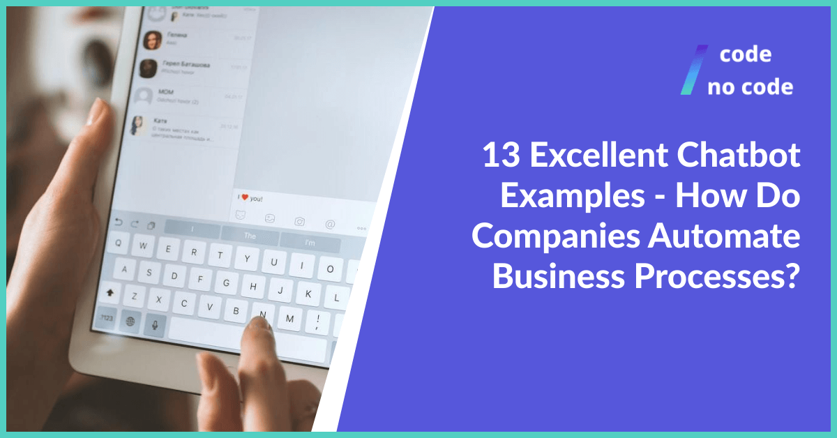 13 chatbot examples thumbnail