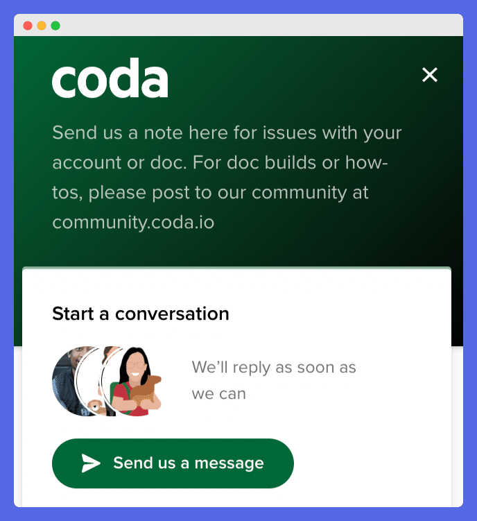 Coda Support