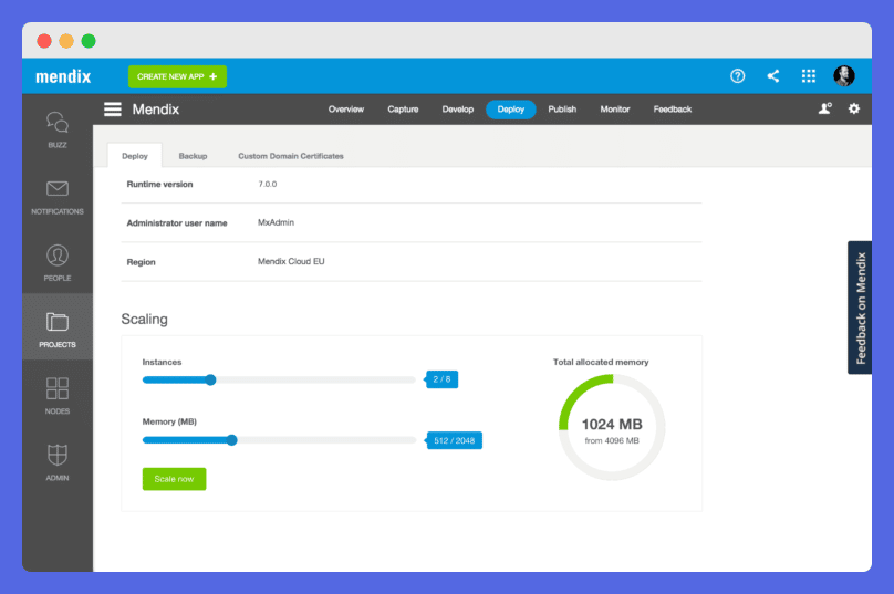 Mendix low code platform