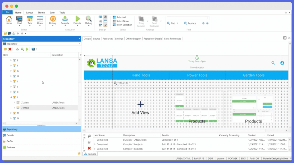 visual lansa, a cheap low code tool