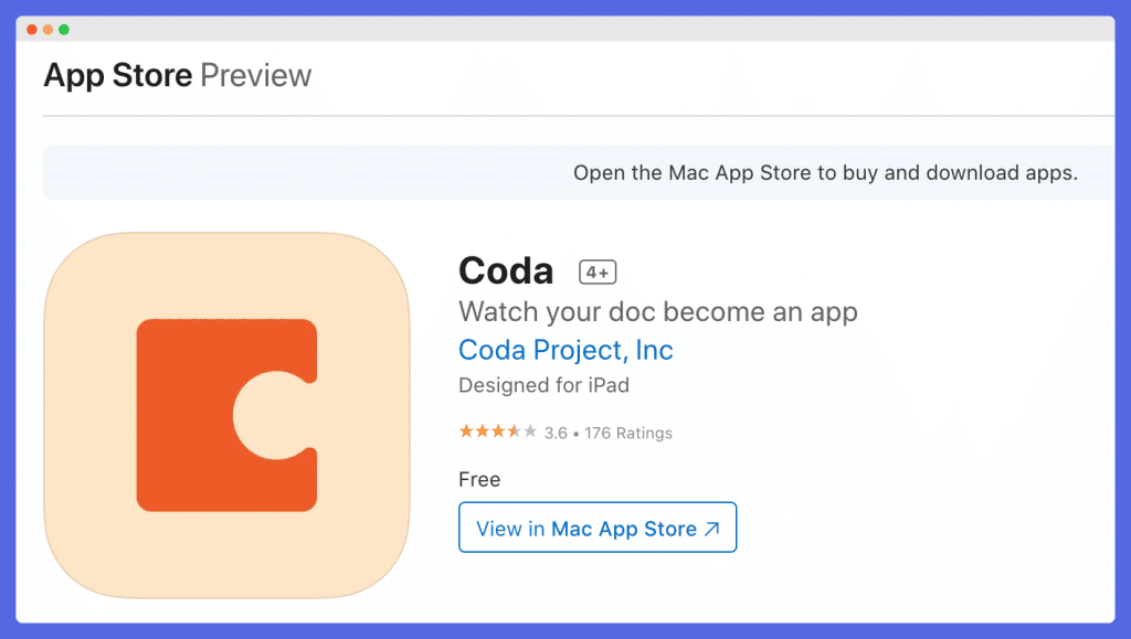 Coda Accessibility