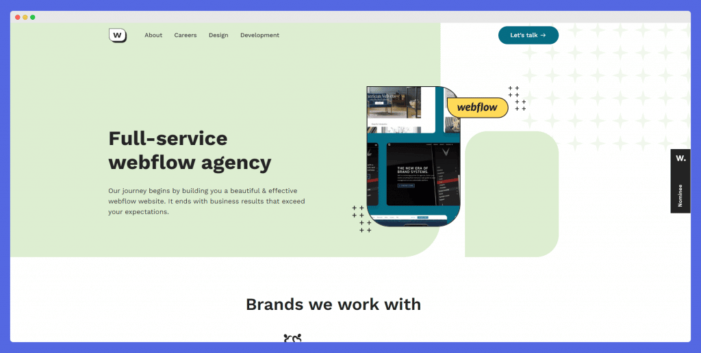 Workshore, Webflow Agency