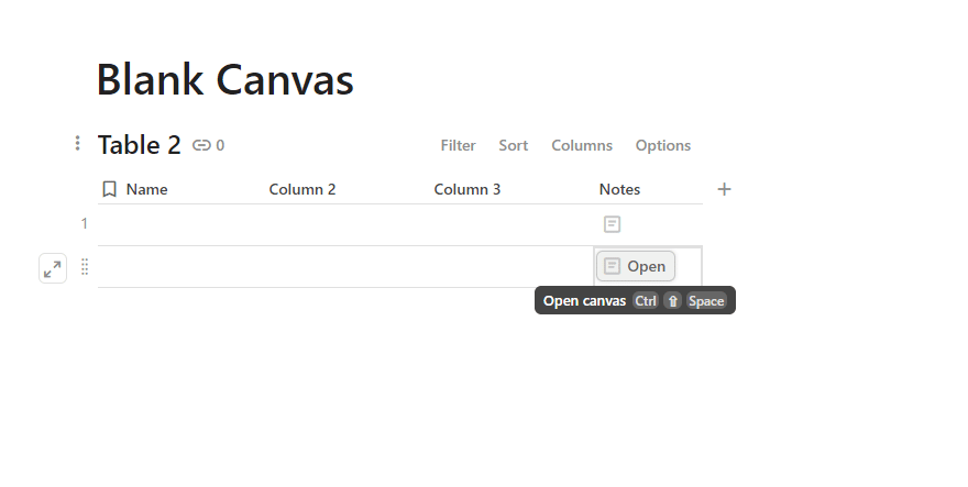 an image of canvas columns, a new feature in Coda 3.0