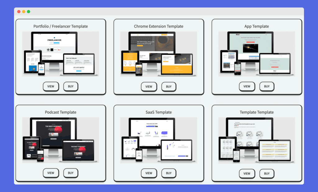 custom carrd templates