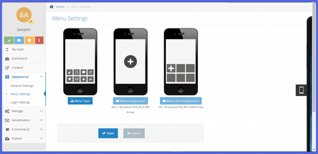 mobiroller app builder free