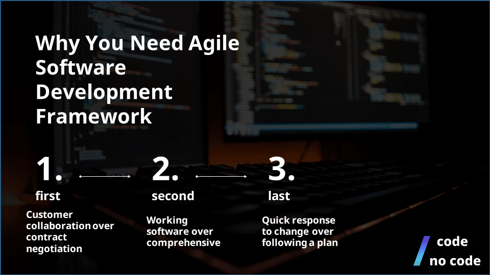 why you need an agile software development framework