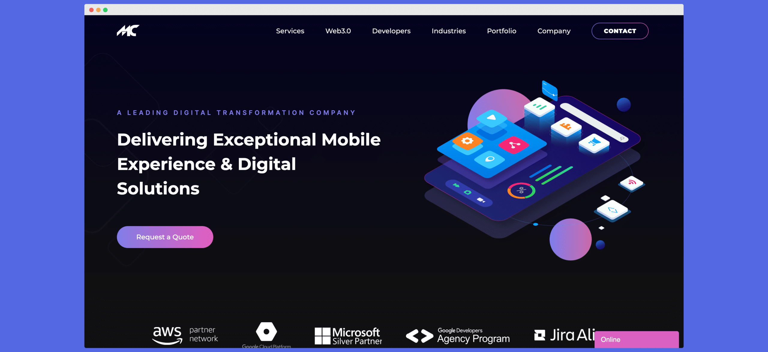 mobilecoderz - mobile app developers companies website