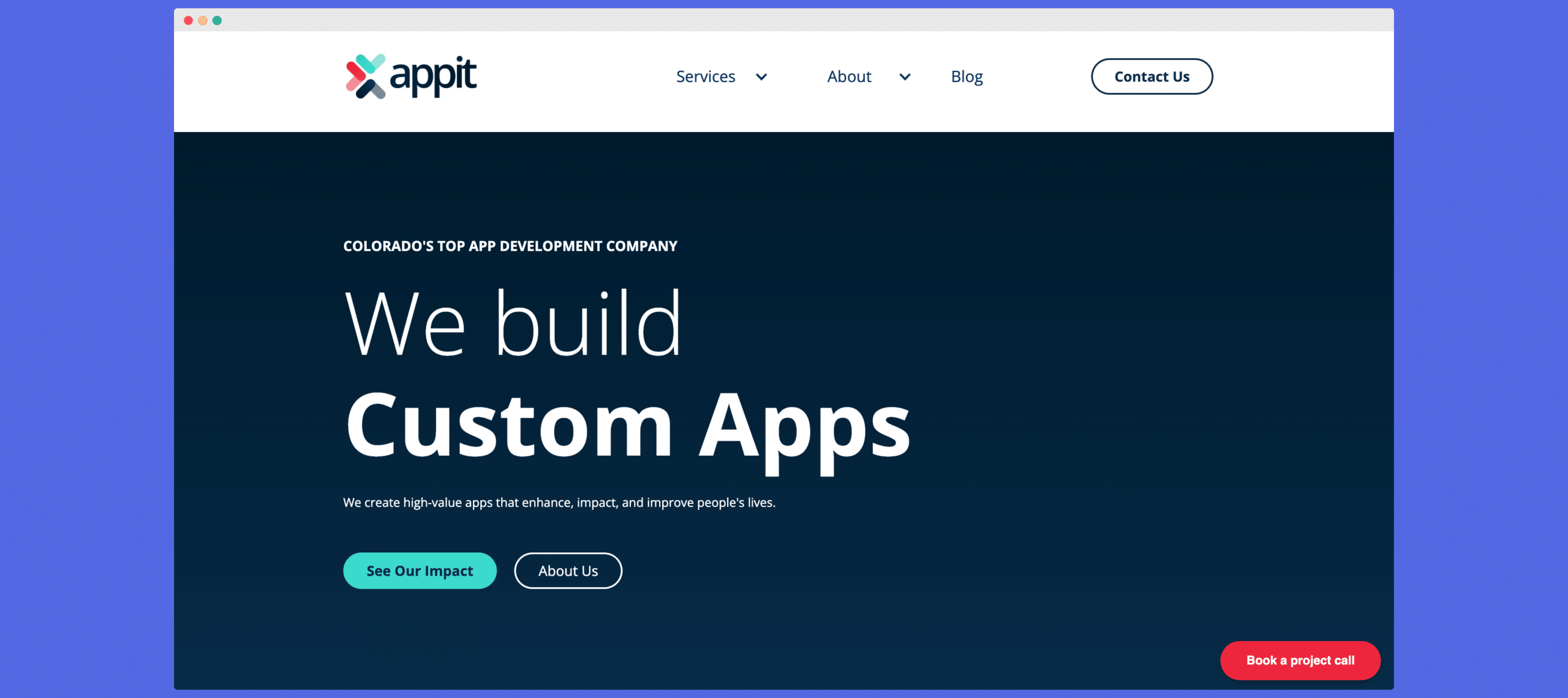 appit ventures - custom app builders website