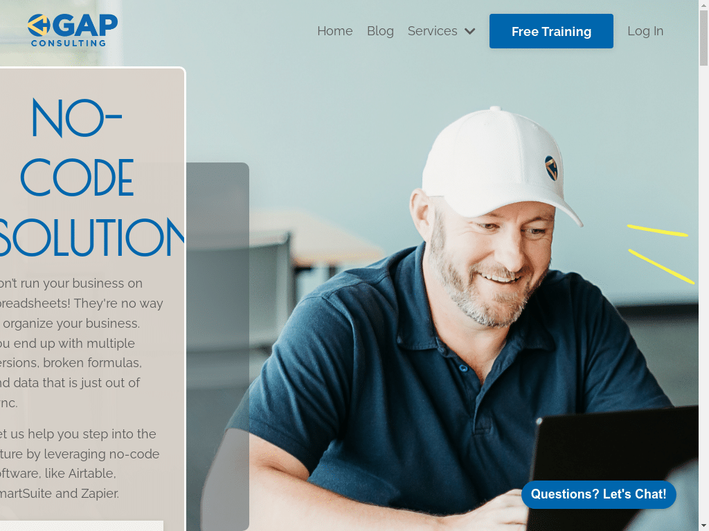 Best no code agencies – Gap consulting