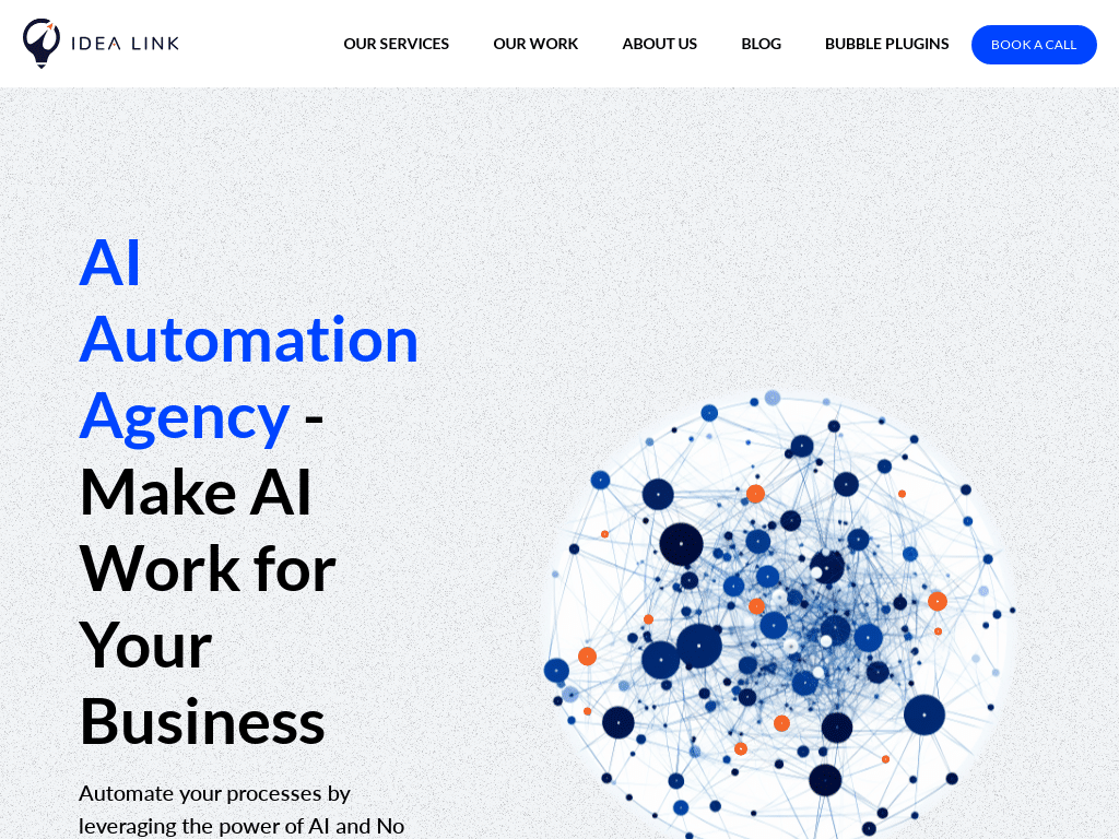 Best AI automation agency Idea Link