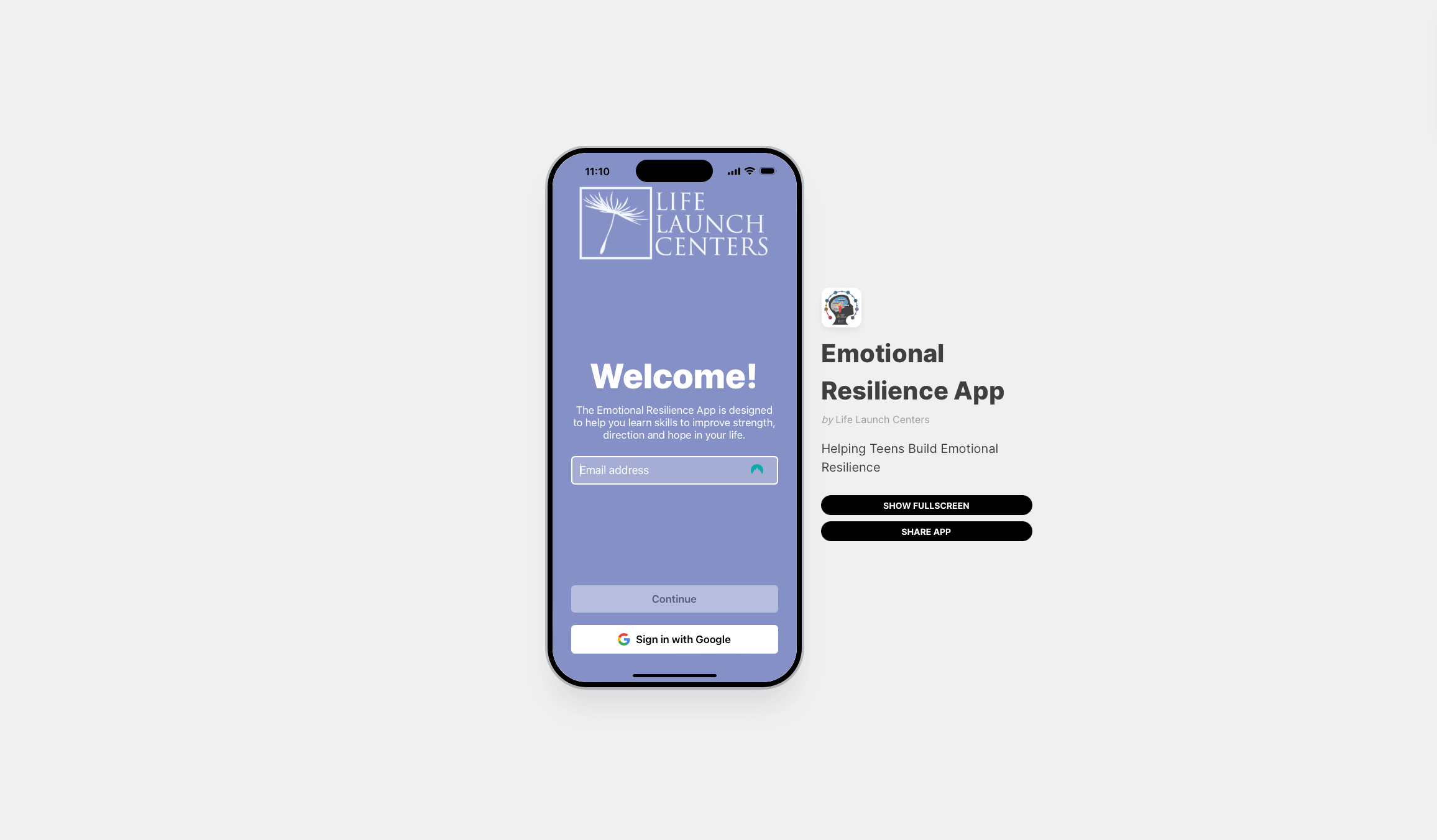 emotional resilience app
