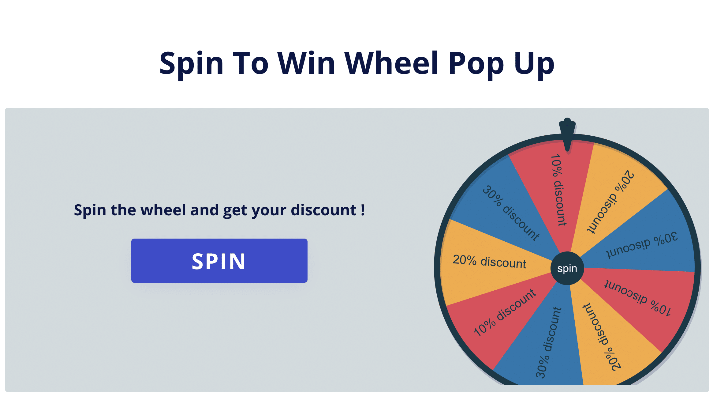 Spin to Win Wheel