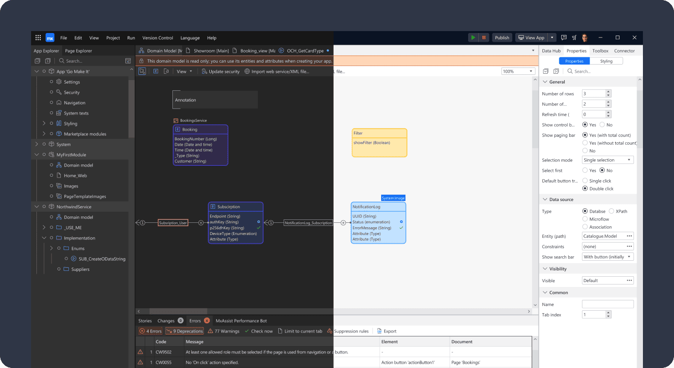 Mendix Interface